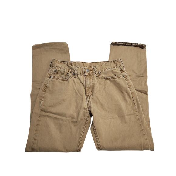Levi's 514 Brown Jeans - Men's Size 30x32 - Great Condition! - Picture 1 of 7
